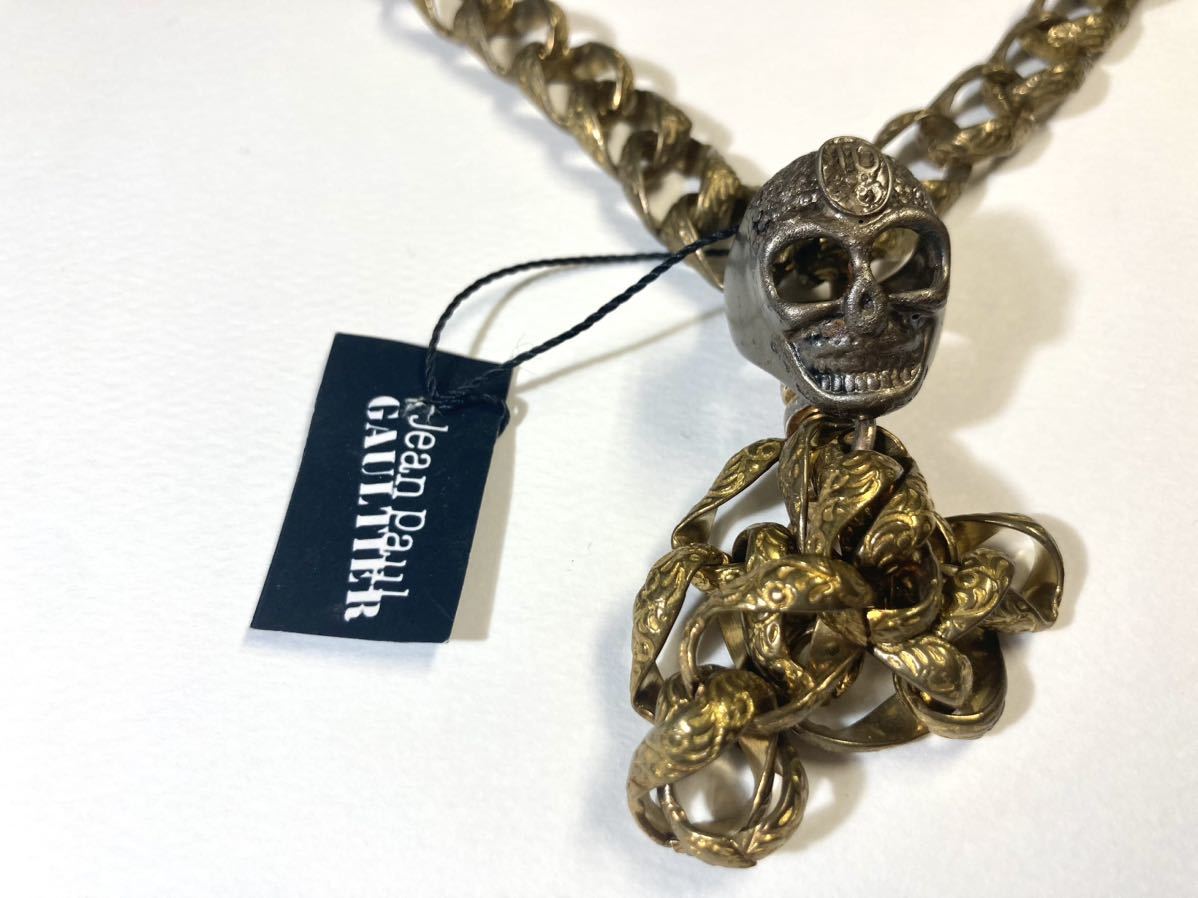 Jean-Paul GAULTIER ジャンポールゴルチェ/ビンテージCollection sample necklace antique フランスビンテージ ユーロネックレス 