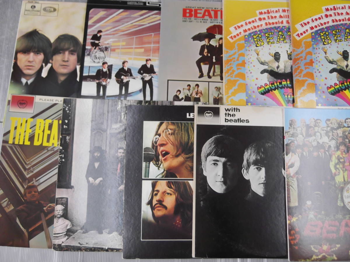 ビートルズ Beatles THE - LPレコード10枚セットまとめ売り｜Yahoo 6枚