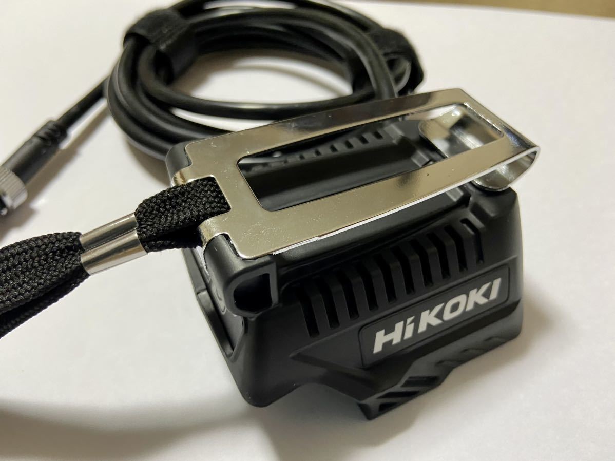 収納袋付☆電動リール用バッテリーアダプター HIKOKI(旧日立工機）製用