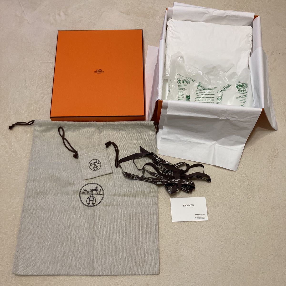 現行品 エルメス バーキン25 空箱 32×28×16 空き箱 化粧箱 HERMES