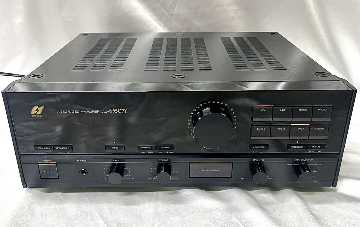 SANSUI 山水電気 サンスイ AU-607 ステレオプリメインアンプ ジャンク