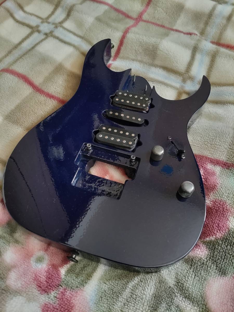 Ibanez Prestige RG Blue Electric RG2027XL Guitar Tide Dark 7