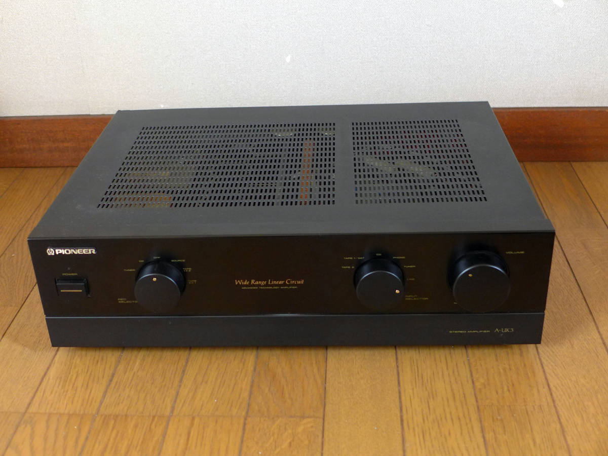 Pioneer A-UK3 Pioneer/A-UK3～動作品 プリメインアンプ ブラック