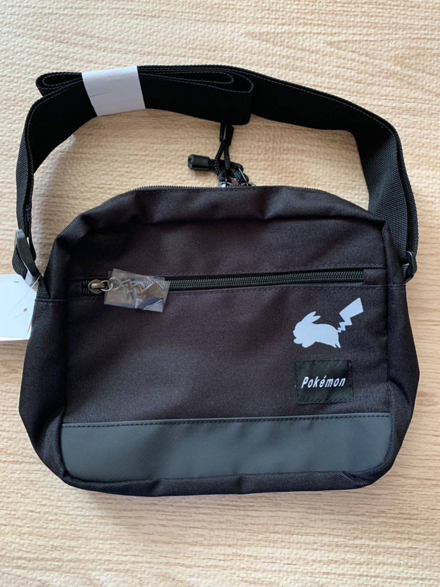 新品未使用 ショルダーバッグ カジュアルショルダー バッグ ポケモン 横型 ピカチュウ ポケットモンスター シンプル 