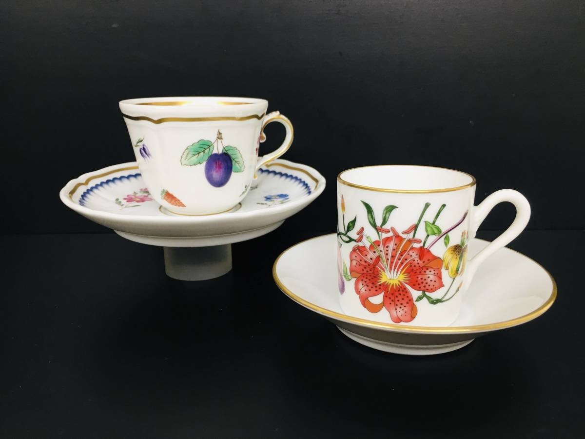 さ[KuY668]洋食器 Richard Ginori(リチャードジノリ）カップ＆ソーサー