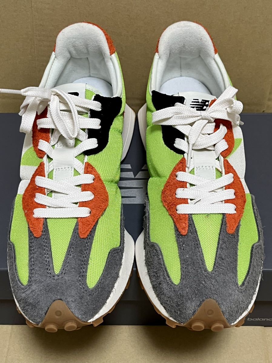 New Balance MS 327 SFA ニューバランス ライム グリーン レッド 