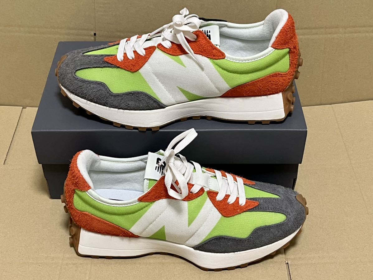 New Balance MS 327 SFA ニューバランス ライム グリーン レッド 
