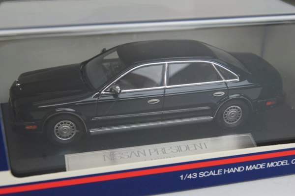 ハイストーリー 1/43 プレジデント 1990 ダークブルーブラック