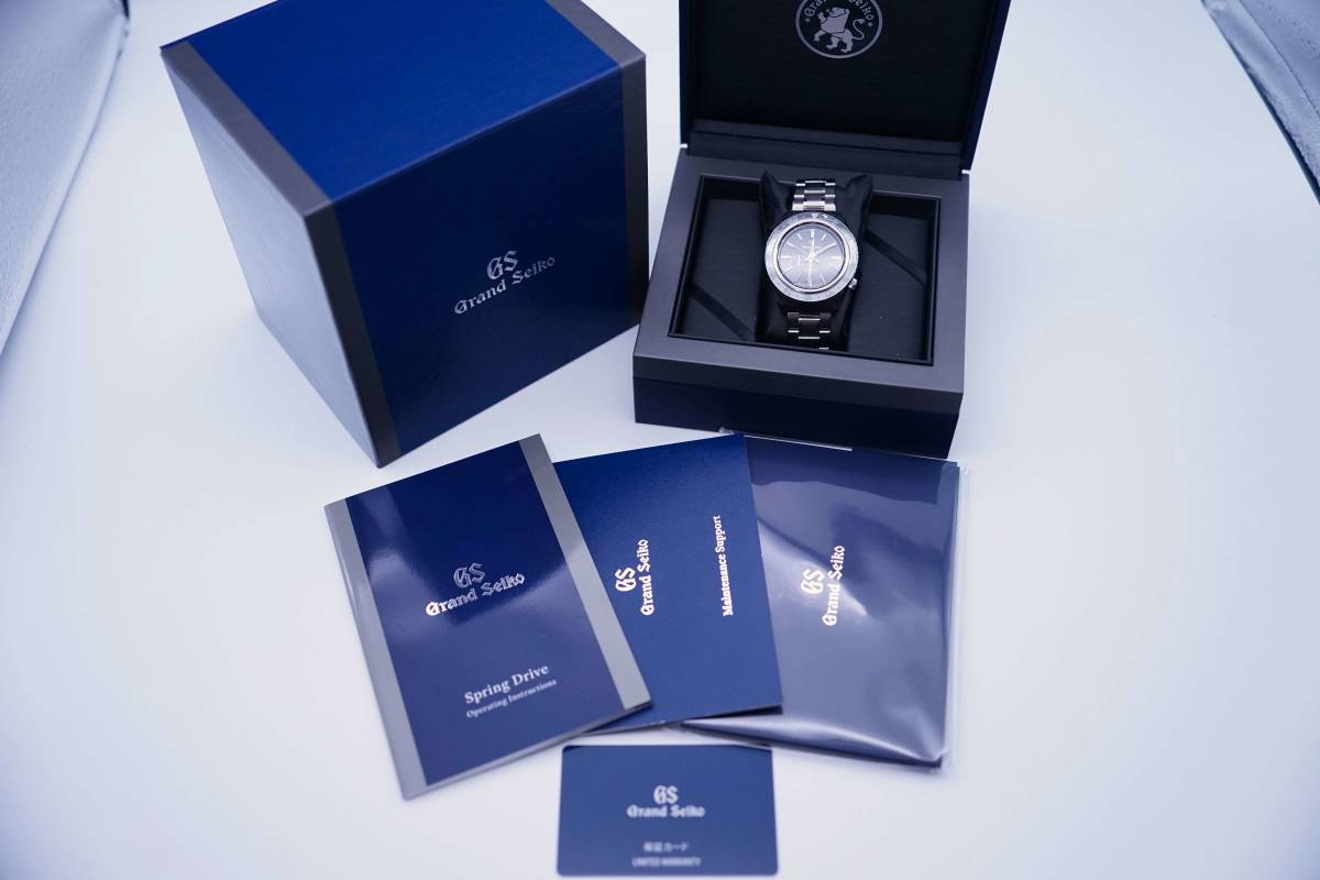 日本橋三越本店 限定25本 Grand Seiko グランドセイコー SBGE291 スプリングドライブGMT 定価990000円 メンズ 腕時計