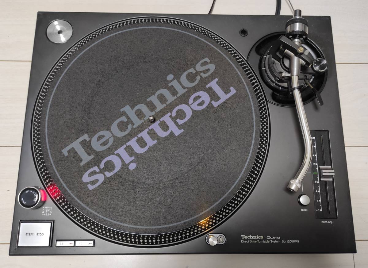 中古】Technics SL-1200MK5 / レコードプレイヤー Technics SL
