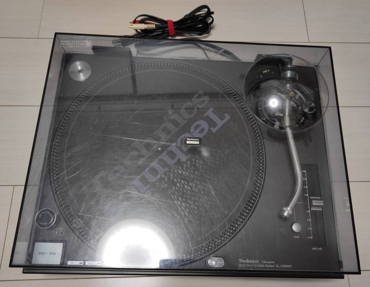 中古】Technics SL-1200MK5 / レコードプレイヤー Technics SL