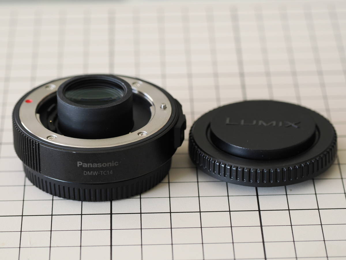 【美品】Panasonic (パナソニック) ×1.4テレコンバーター　DMW-TC14　※H-ES200 、H-ES50200専用_1