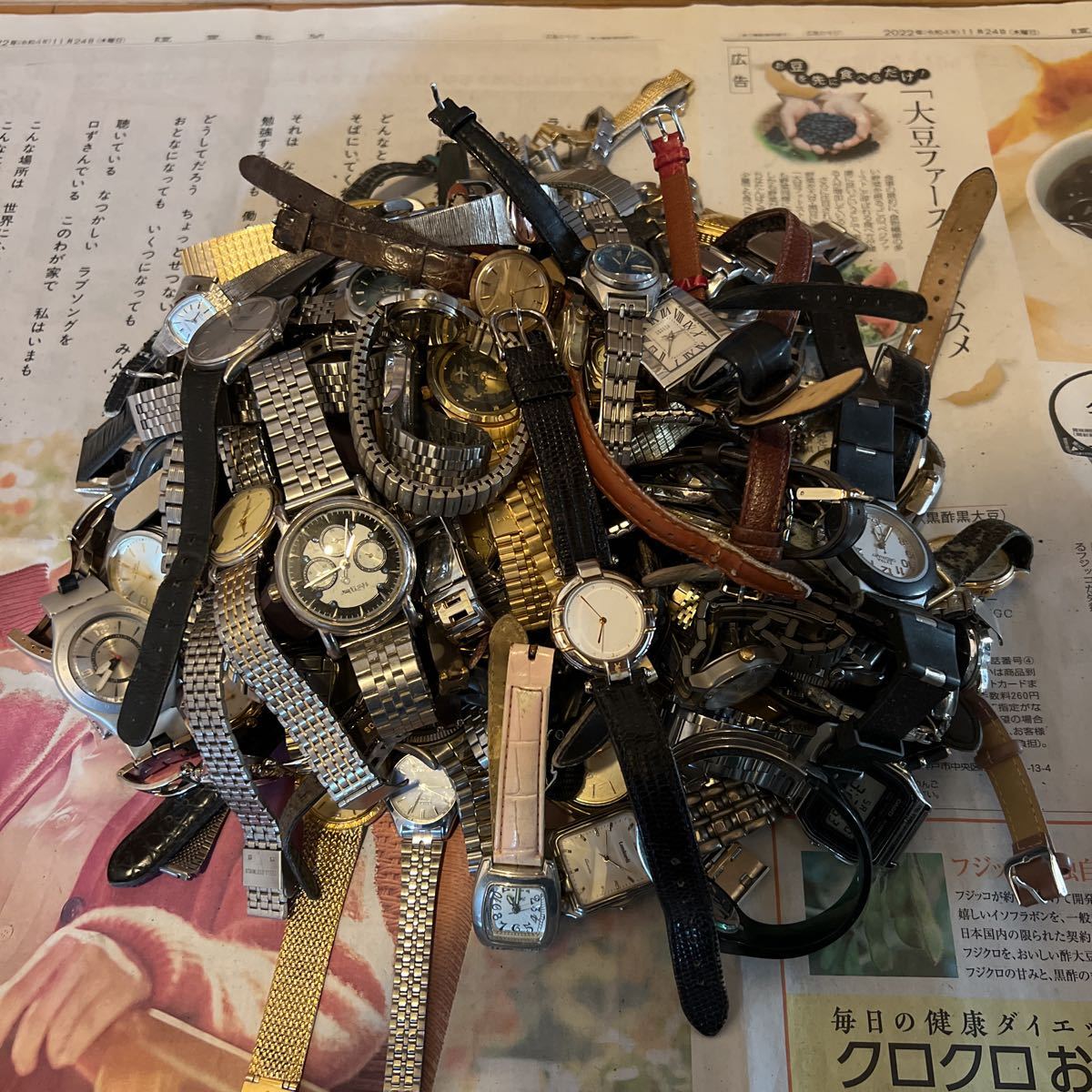 【人気，セール】 時計 まとめて 大量 100個 セイコー シチズン ロンジン サンローラン 等 手巻き 自動巻き 手巻き クオーツ SEIKO CITIZEN お買い得品(セイコー)｜売買されたオークション情報、yahooの商品情報をア その他