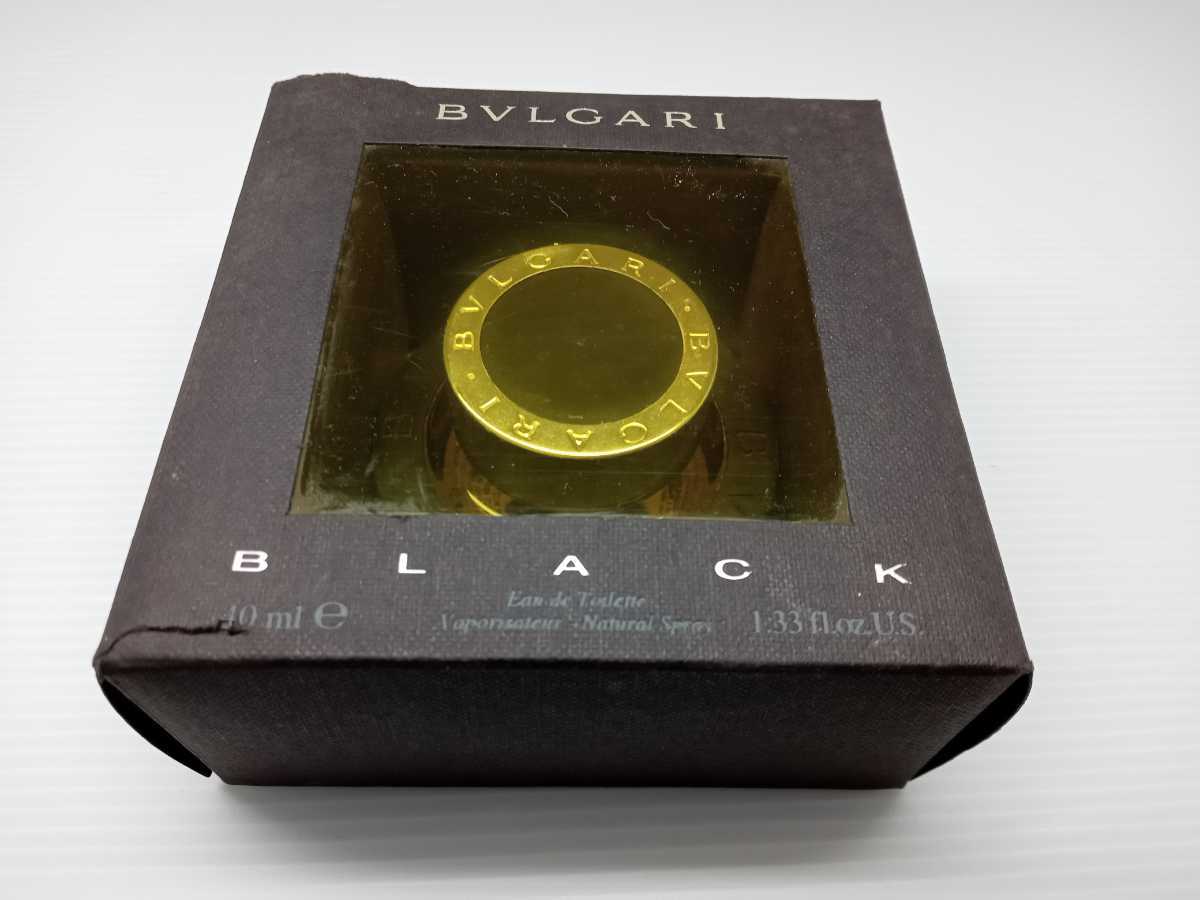 【残量5割以上】ブルガリブラック BVLGARI　BLACK オードトワレ 香水 
