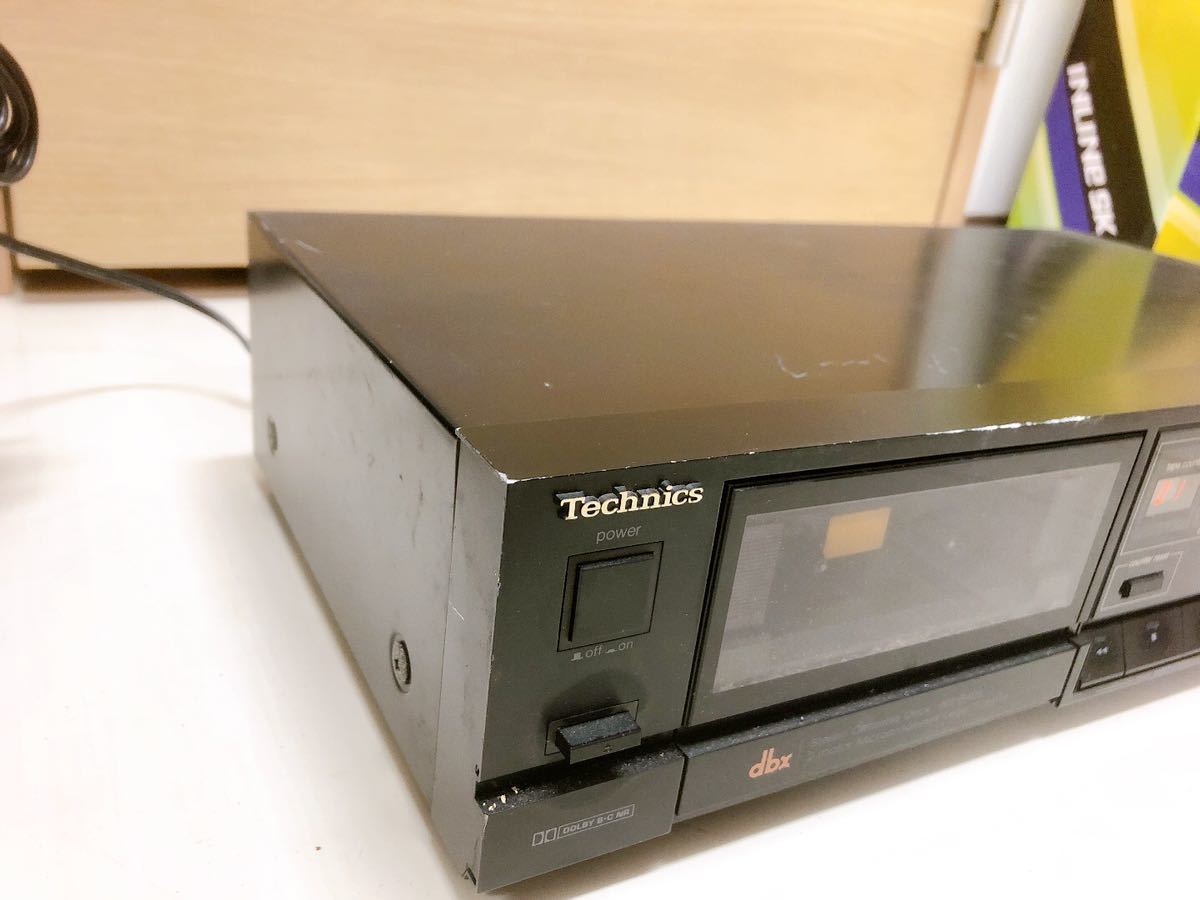 1円スタート】Technics/テクニクス DolbyB-C NR ・dbx搭載 カセット