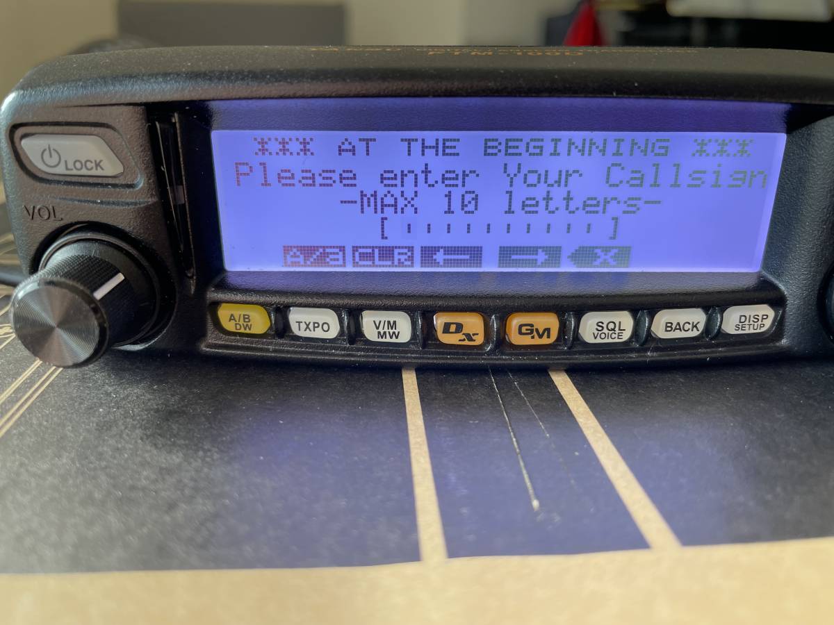 Yaesu FTM-100D FTM-100D（20W機）故障品(音声出ず) デジタル