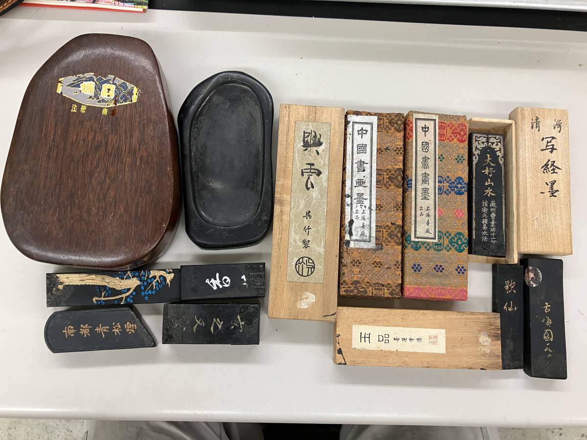 墨 唐墨 朱墨 中国 書画 硯 書道 China 書道・唐墨の通販】豊富に