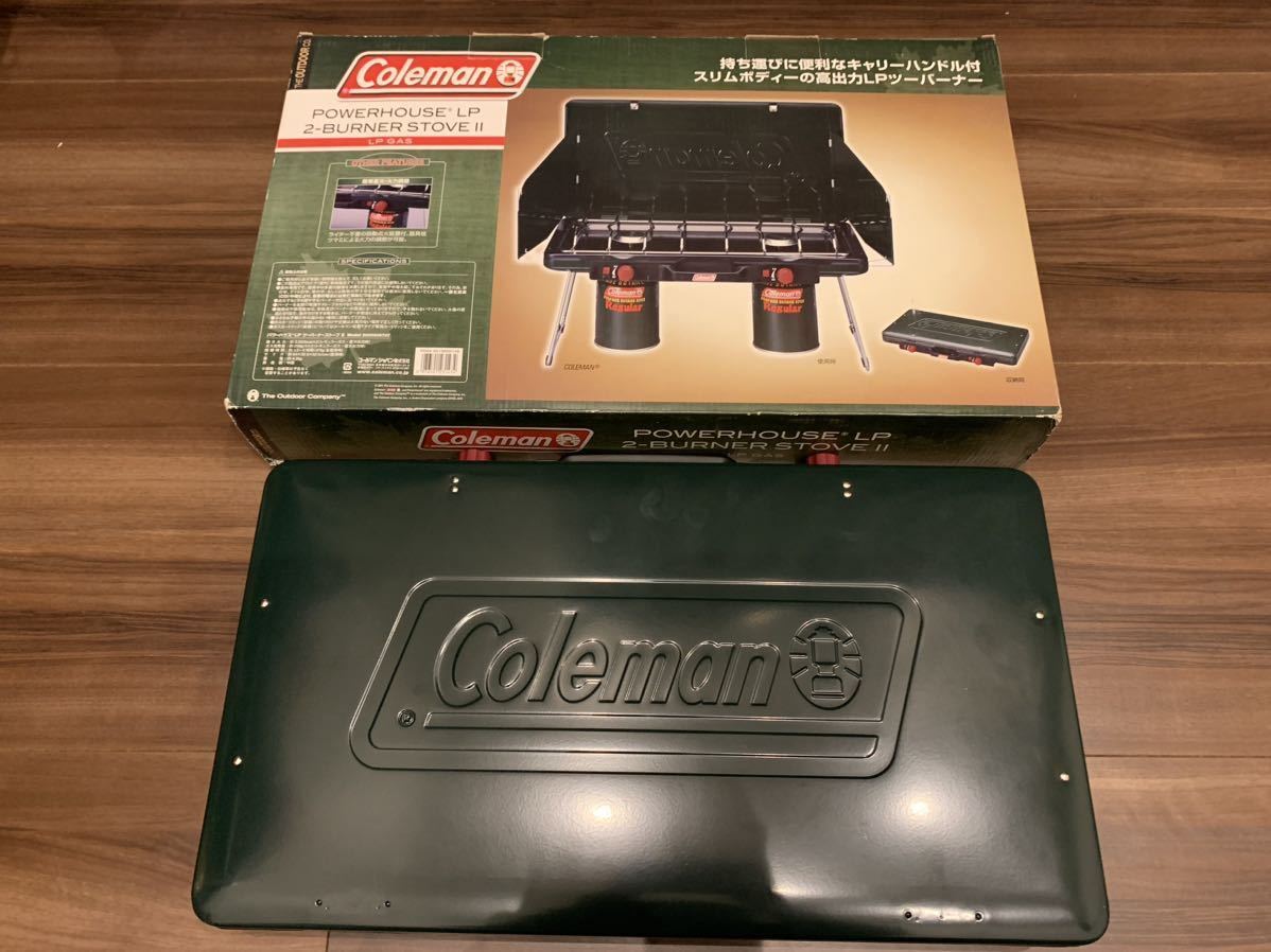 即決☆美中古☆Coleman☆ツーバーナー☆キャンプ☆車中泊☆アウトドア