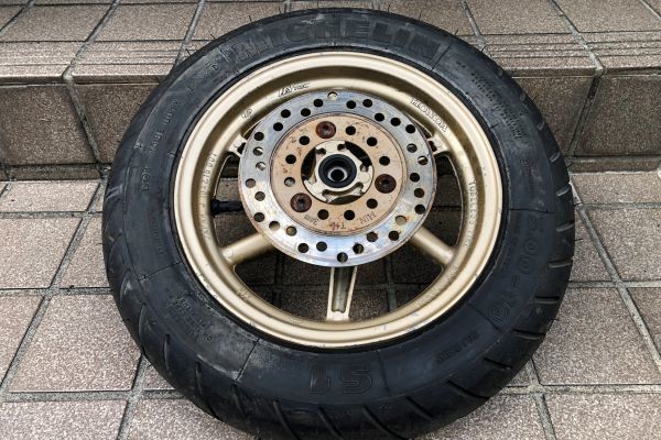 ☆￥100オークション ホンダ ライブディオZX AF35 純正 フロント