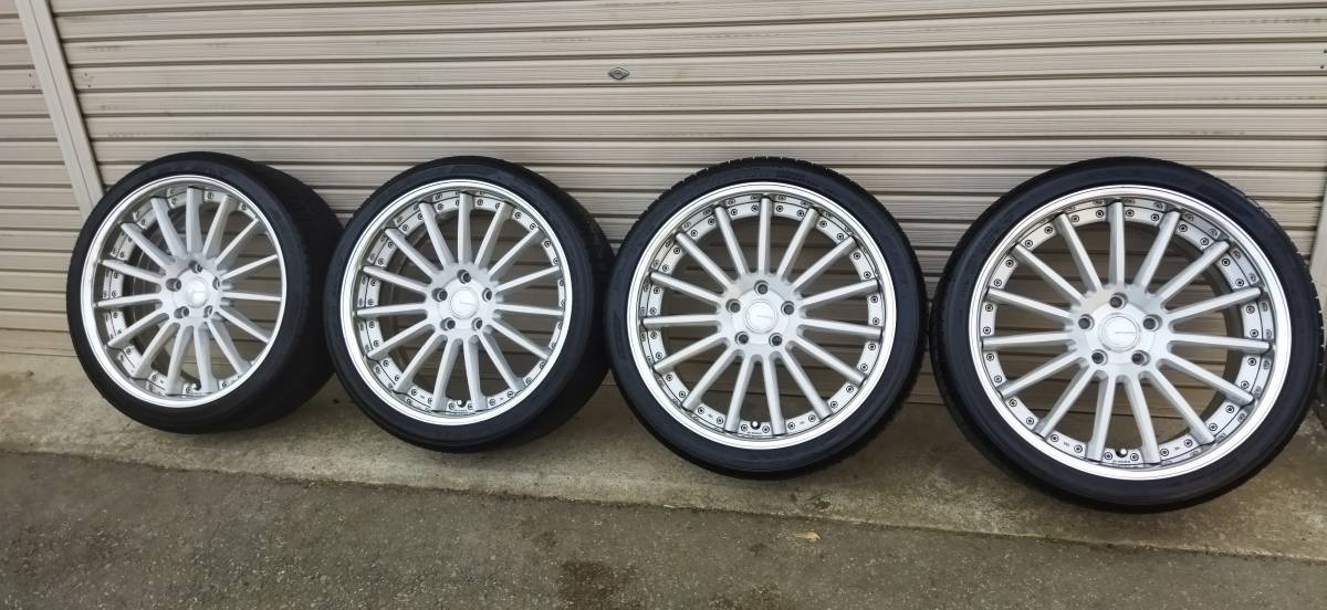 美品・バリ山】Work GNOSIS GR201 20インチ 8.5j+32 9.5j+40 pcd120 5h 