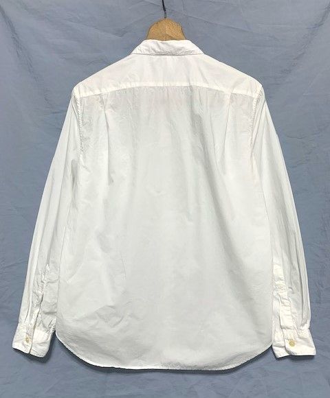 美品 MHL. マーガレットハウエル 長袖 オックスフォードシャツ 白