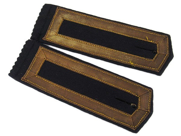 ドイツ軍＊海軍＊准尉肩章＊ペア（実物） ドイツ軍 海軍 階級章 肩章
