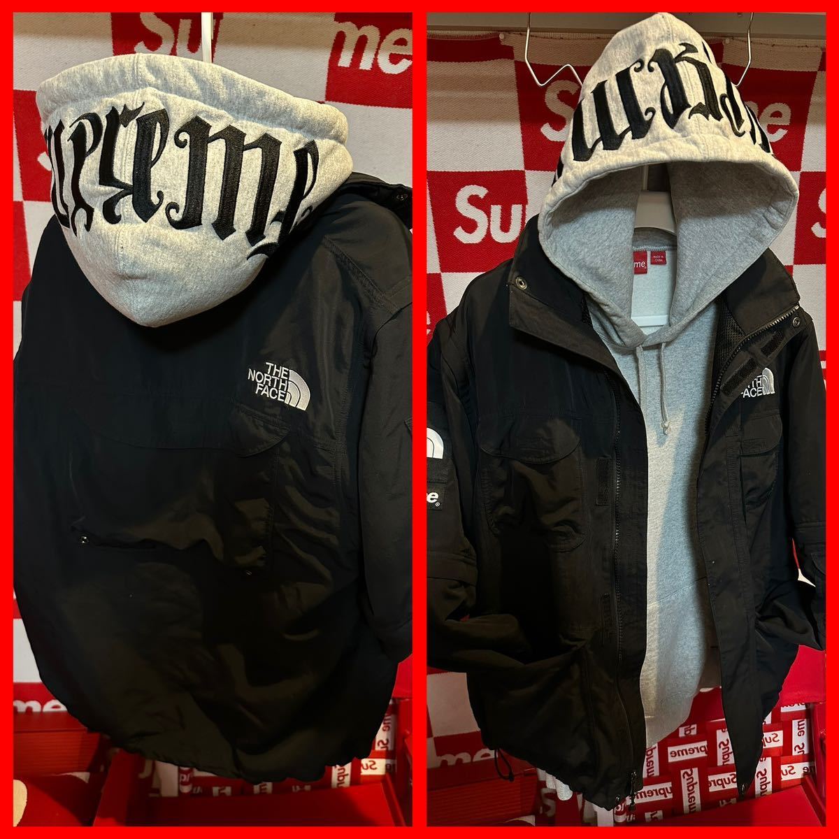 ☆名作☆超激レア☆Supreme Ambigram Hooded Sweatshirt シュプリーム 