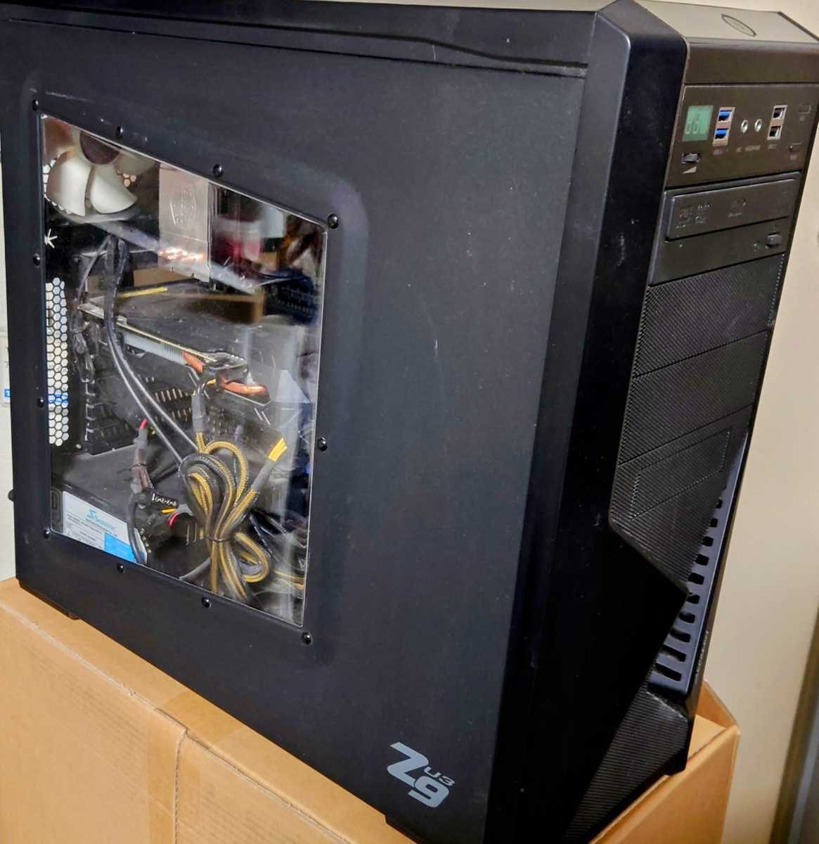 中古ゲーミングPC Core i7 GeForceGTX1060 Windows10 SSD128GB+HDD1TB