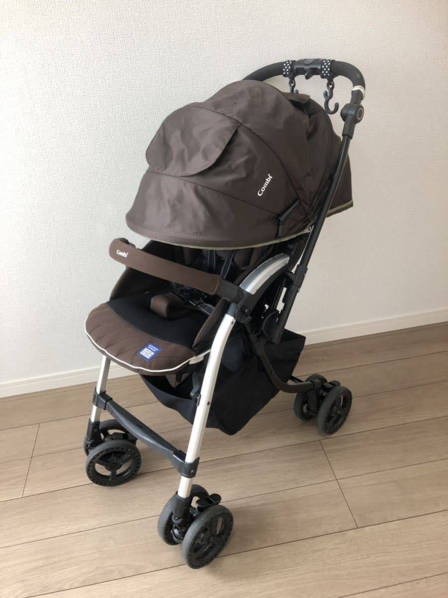 コンビベビーカー ネムリエ オート4キャス UF-650 ブラウン コンビ 