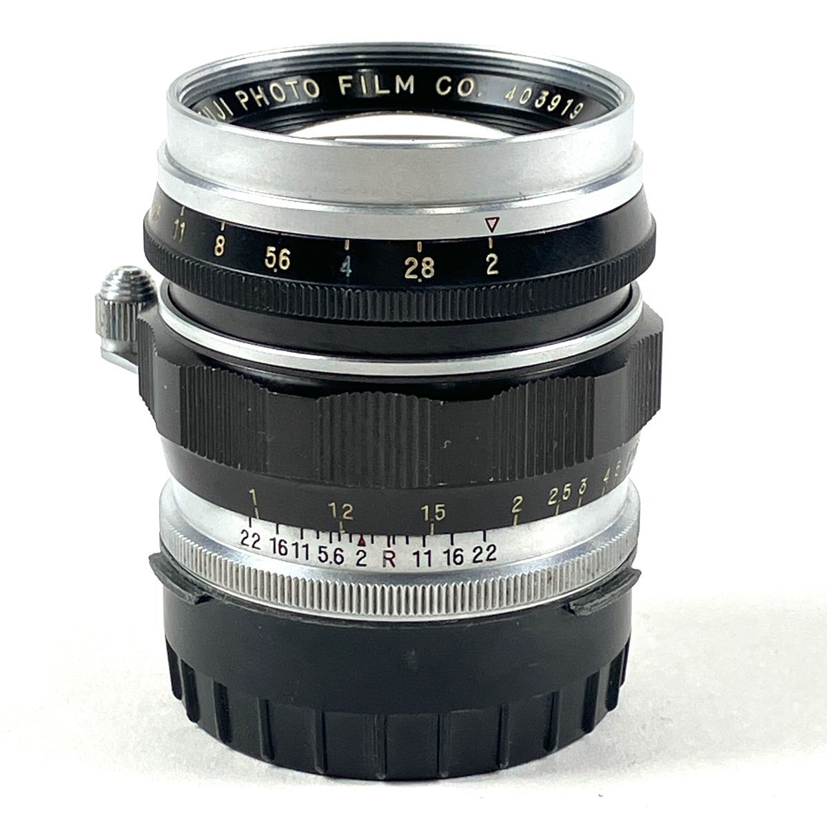 富士フイルム FUJIFILM FUJINON L 5cm F2 Lマウント L39 50mm レンジ