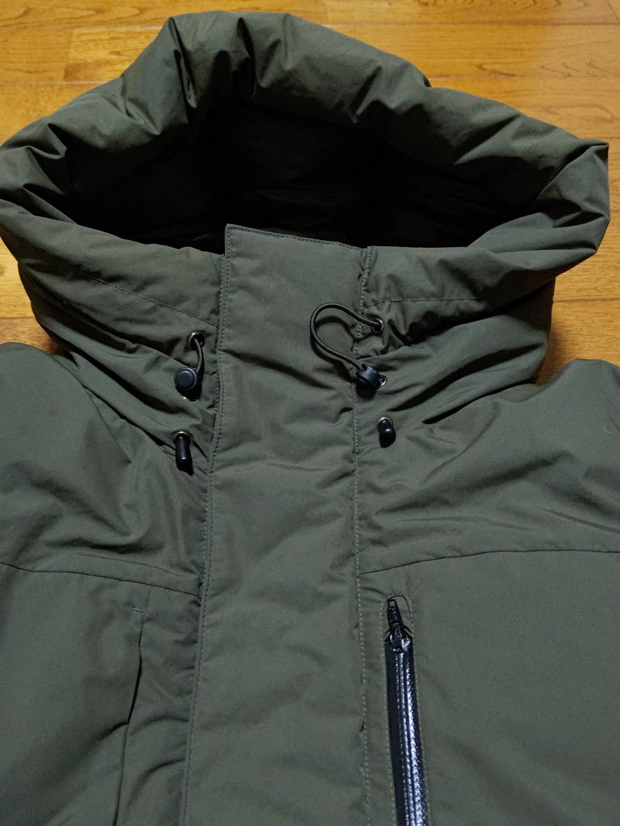 美品☆CAMP7 ダウンジャケット CP-3916074 M カーキ CINELLI dicros 