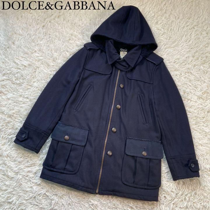 DOLCE&GABBANAドルガバ ラビットファーライナー コート ITALY製