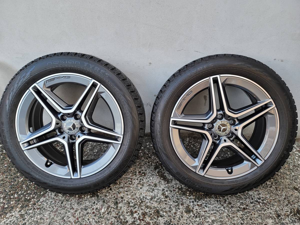 激安メルセデスベンツGLB純正AMG19インチスタッドレスタイヤセットGLA