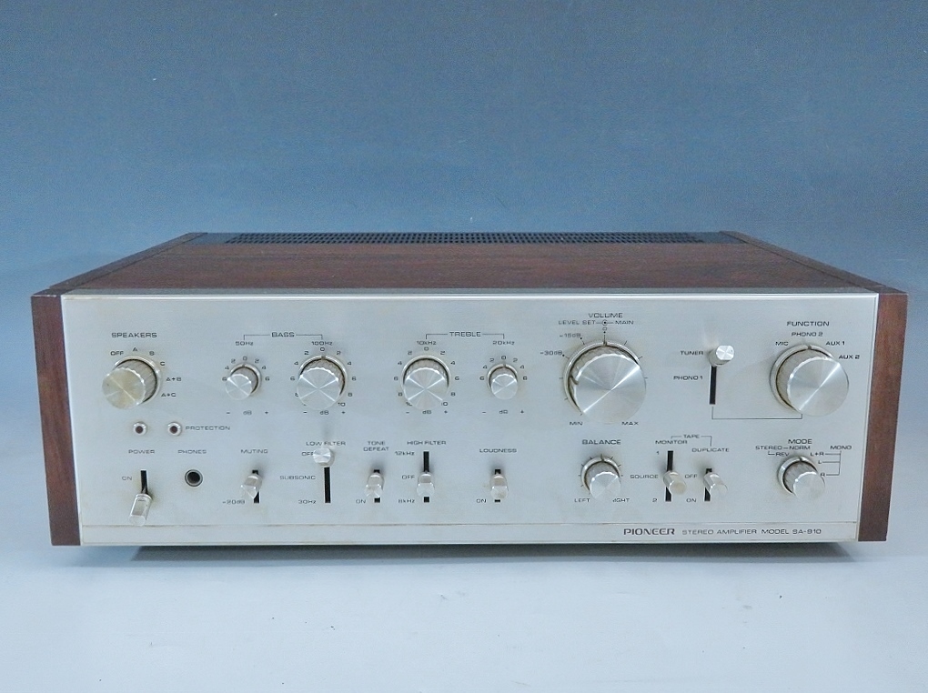PIONEER/パイオニア SA-910 アンプ (1219 SA-910 PIONEER⁄パイオニア