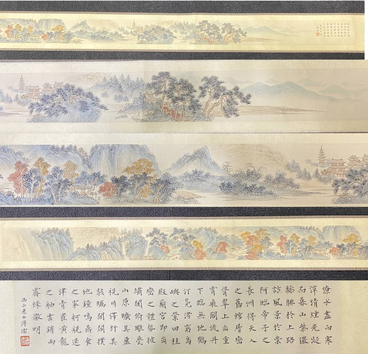 小寺健吉 蓼科湖 直筆サイン入り油絵 希少 油彩画の風景画 鑑定