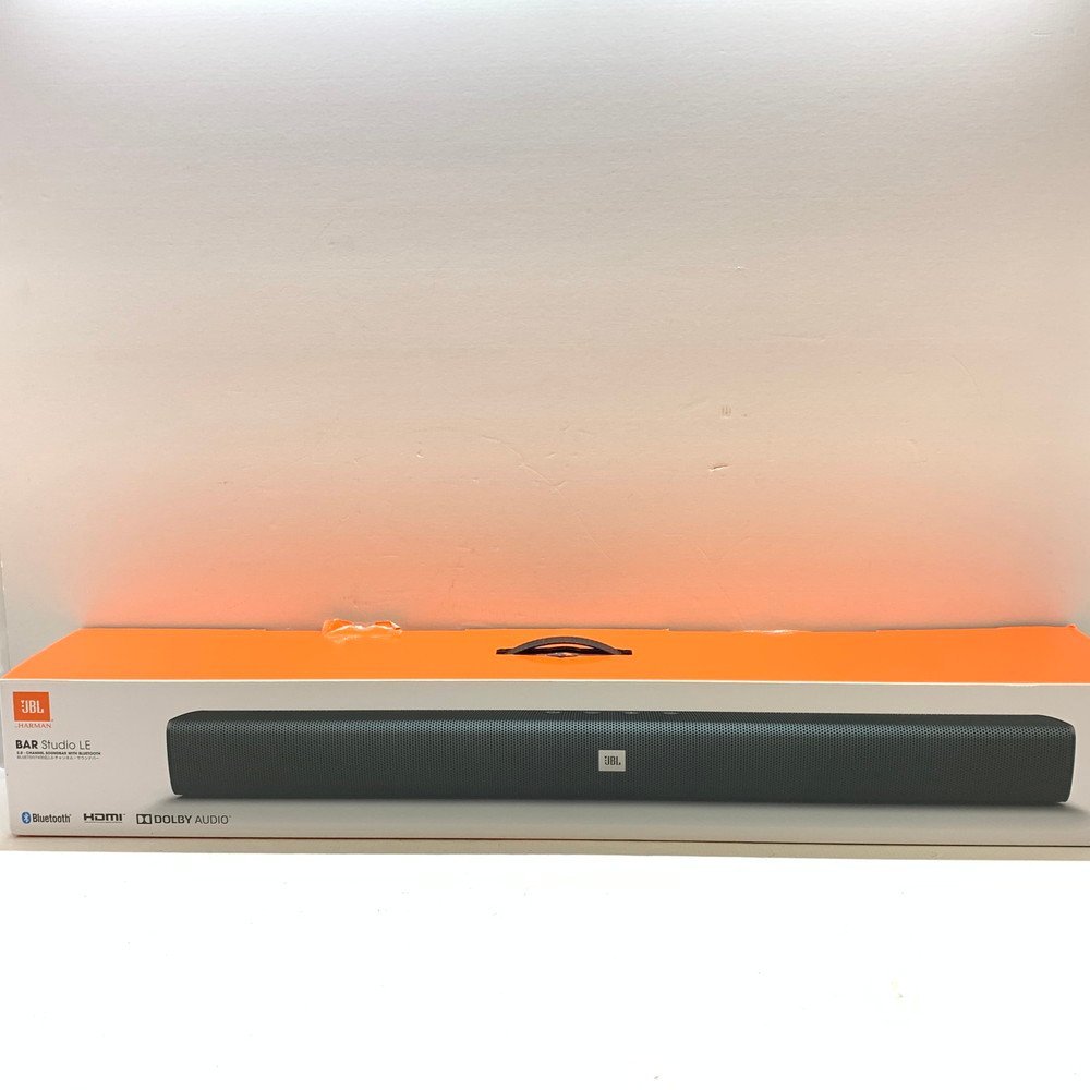 MIN【中古品】 MSMK JBL BAR STUDIO サウンドバー 2.0chホームシアターシステム ブラック 〈97-230110-YF-6-MIN〉
