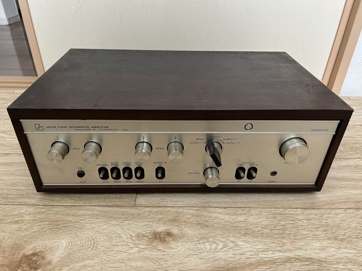 LUXMAN プリメインアンプ ラックスマン SQ503X SQ-503 | プリメイン