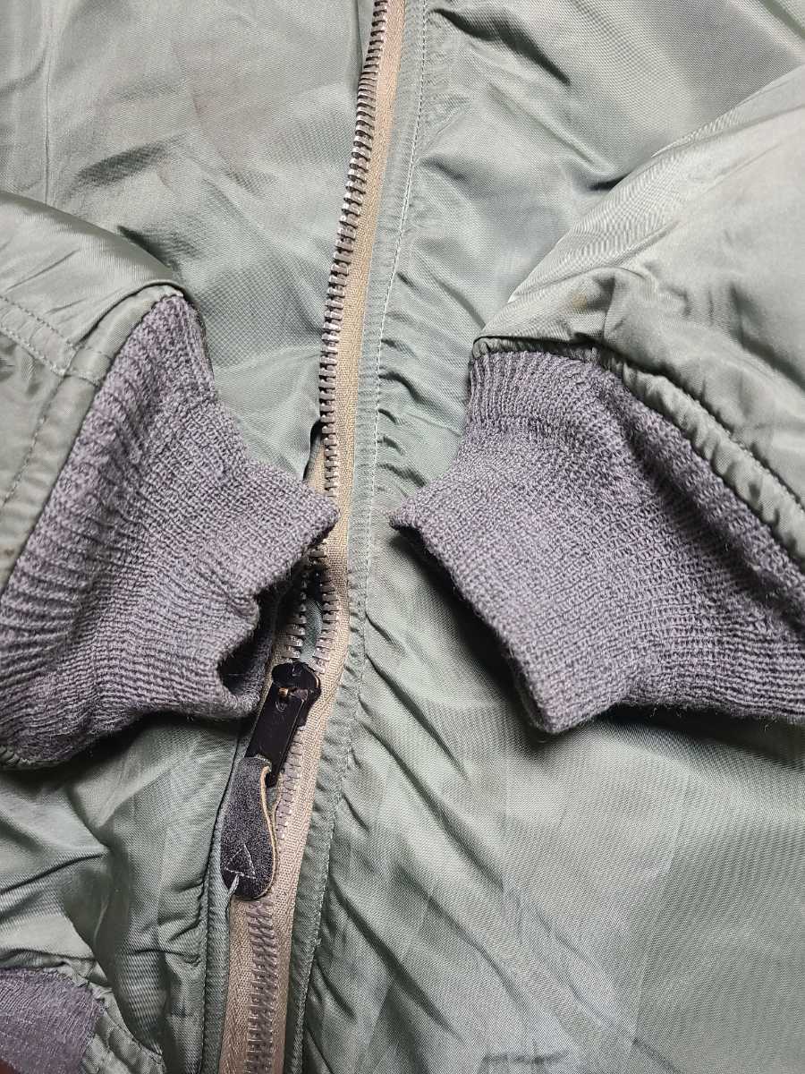 極上フルオリジナル!米軍実物MA-1 8279E M 1972年 ALPHA INDUSTRIES 社