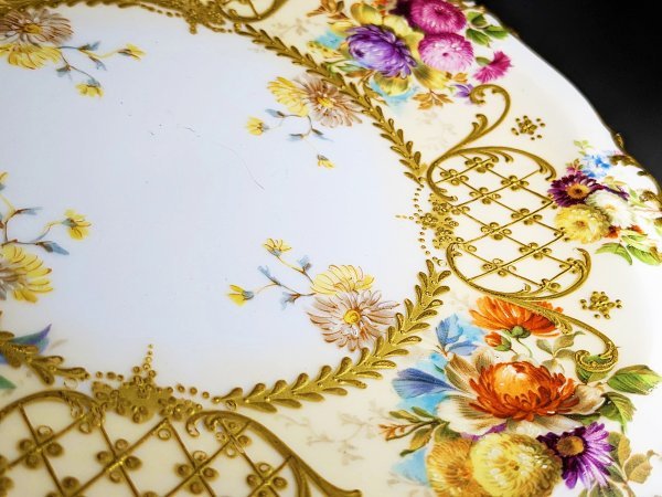 リモージュ Limoges プレート 飾り皿 レイノー・リモージュ金彩