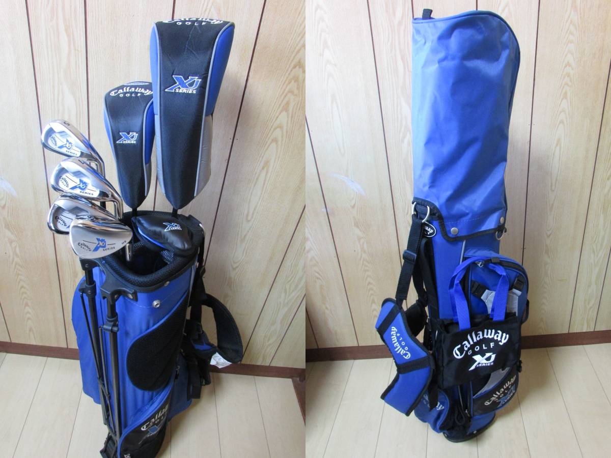 Callaway キャロウェイ XJ SERIES 7本組(1W，5W，5I，7I，9I，Sw，Pt
