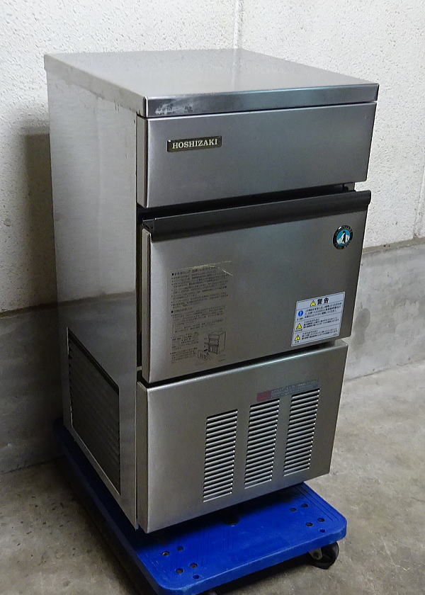 ★中古 業務用 ホシザキ 星崎 キューブアイス 製氷機 IM-25L-1 アイスメーカー 作動良好 現状品 傷汚ヒビ有 厨房機器 店舗用品 衛生許可