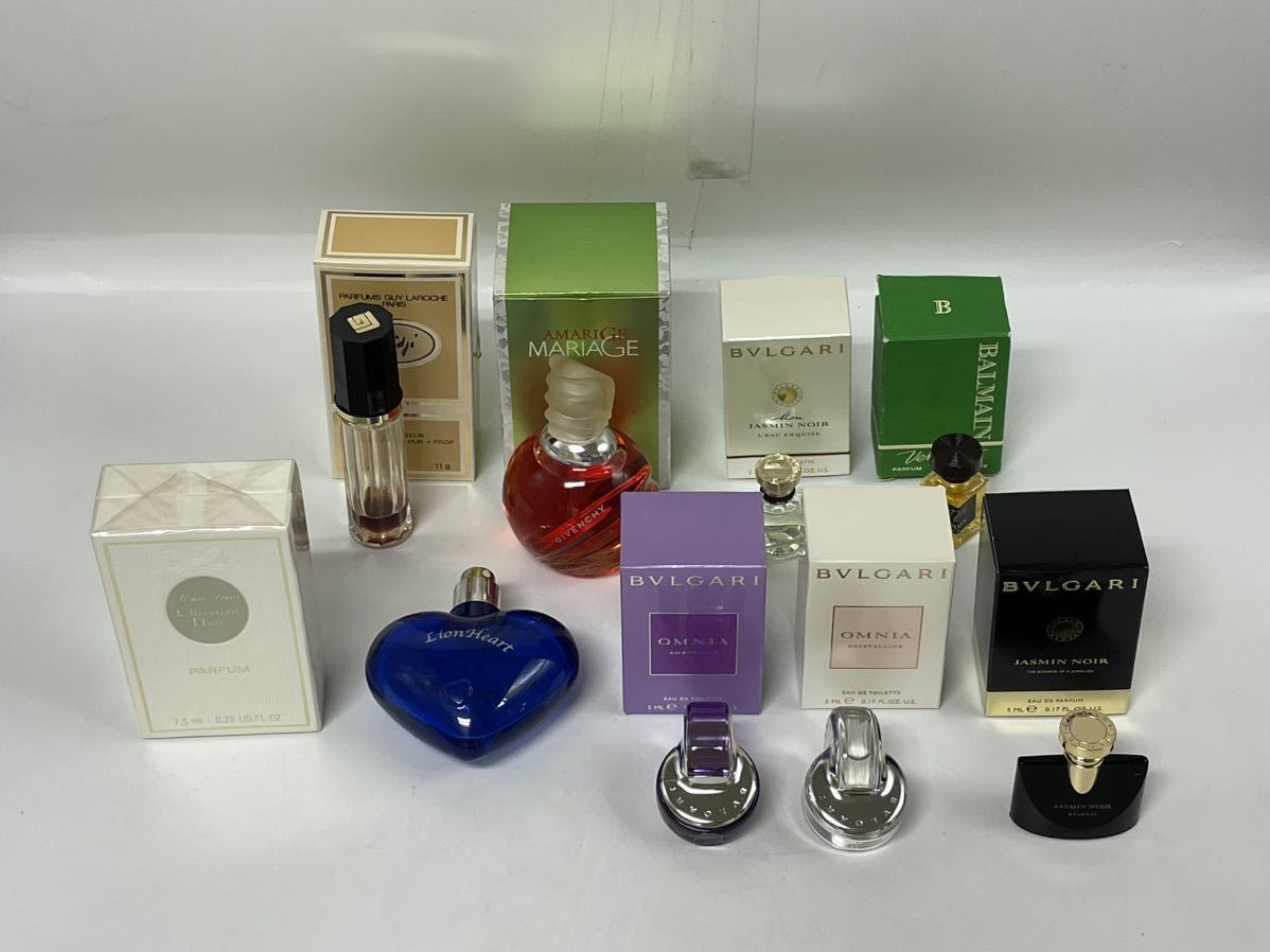 21-76 BVLGARI ブルガリ Miniature Collection ミニ香水 5ml 5本セット