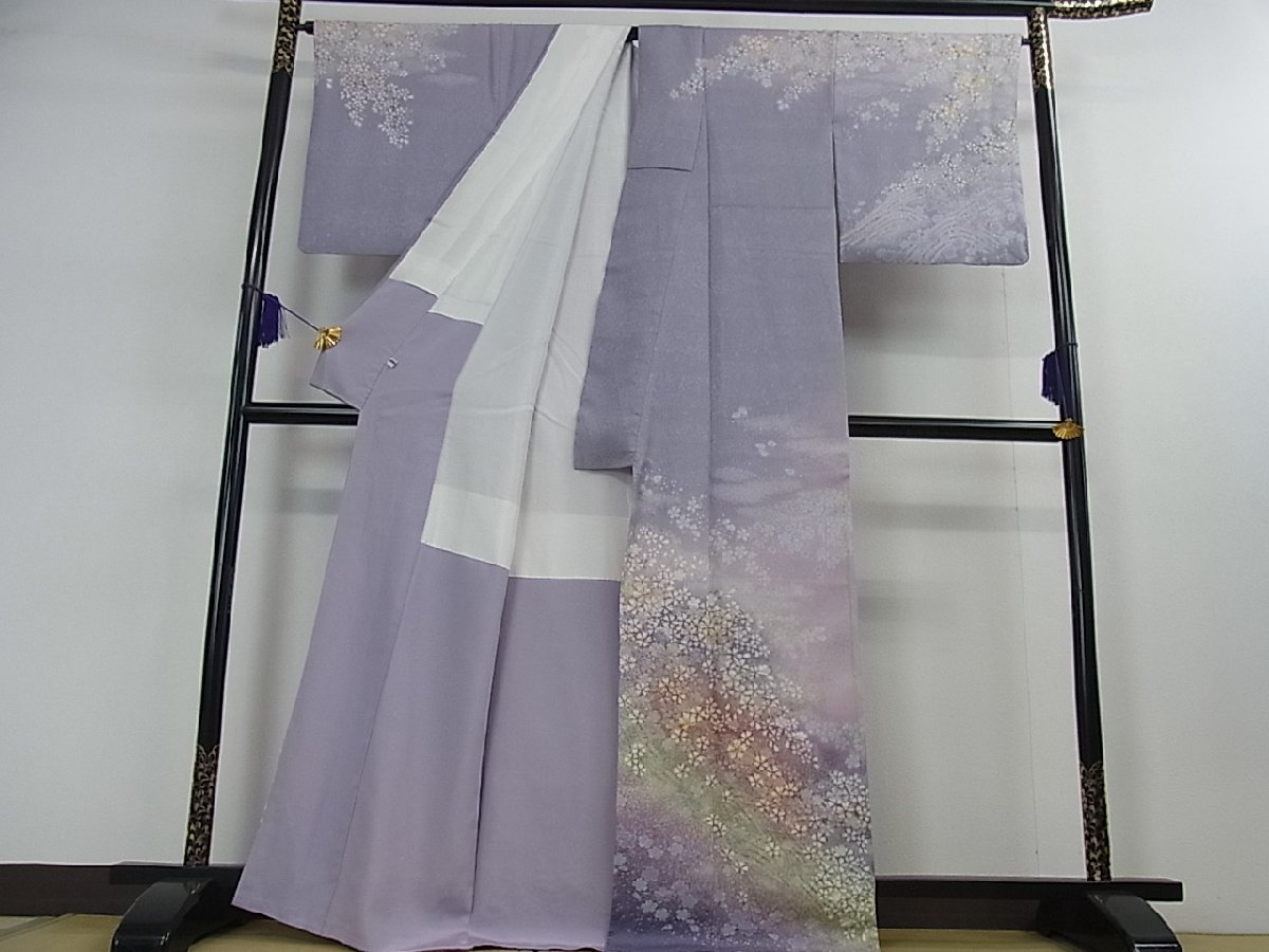 訪問着 吉乃一廉 幻の辻が花 | 絞り 辻が花 暈し染め 金彩 正絹