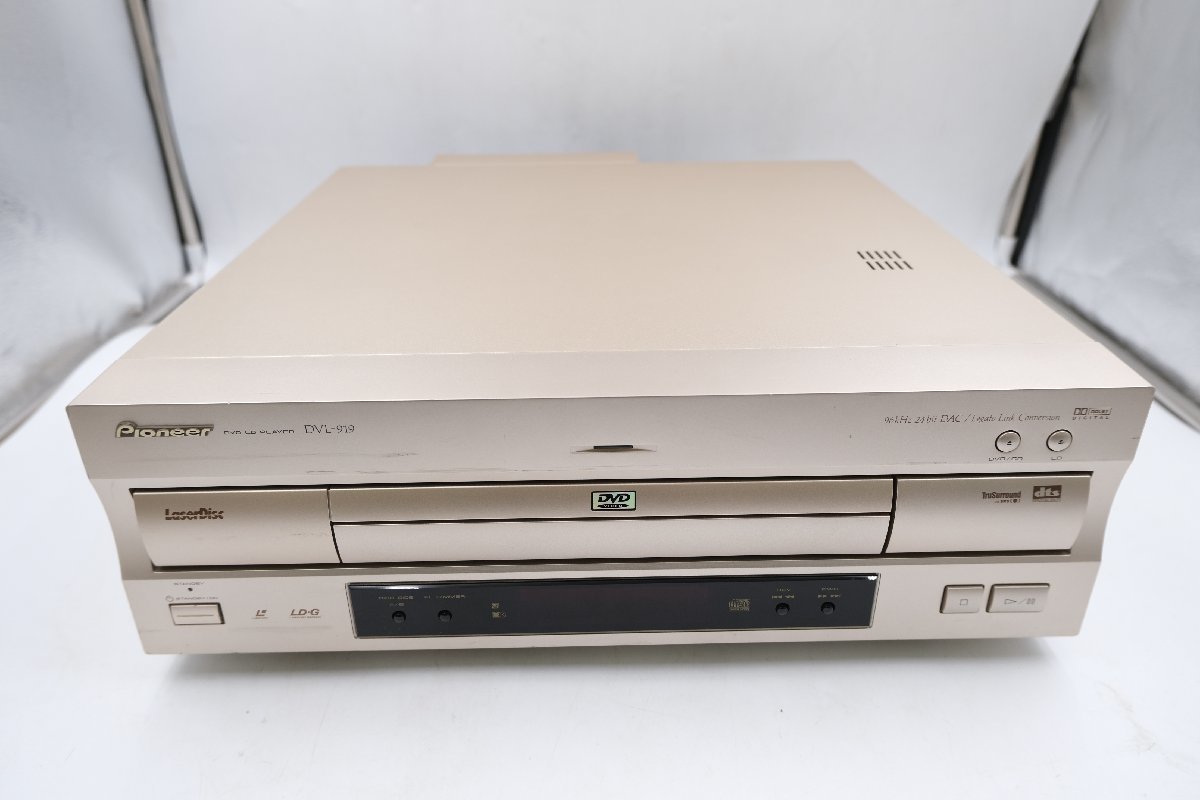 z18112】Pioneer パイオニア LD/DVDプレーヤー DVL-919 リモコン付き