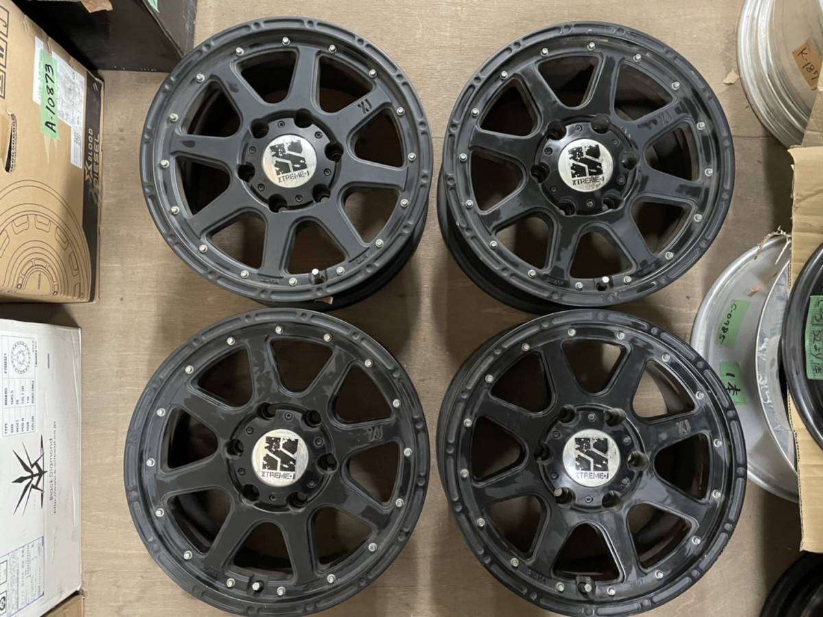 16インチ アルミホイール 4穴100 | MLJ エクストリームJ XJ04 6.5J +38 