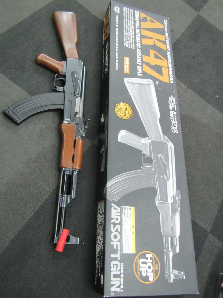 ☆ サバゲー 祭 ① 東京マルイ 電動ガン AK-47 アブトマット カラシニコフ47 箱あり 爆安 1円スタート ☆