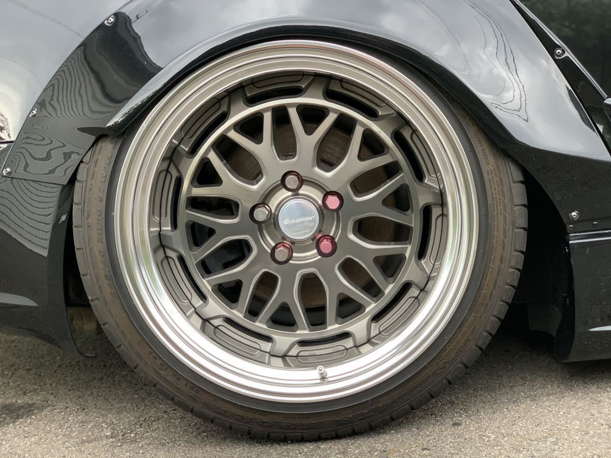 深リム ！！ WORK ワーク seeker シーカー MX 18 × 10.0 J 5 穴 PCD