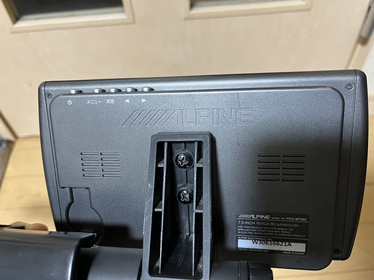 未使用品 PKG-M700S アルパイン リアビジョン PKG-M700SC 7 未使用品 PKG-M700S アルパイン リアビジョン PKG-M700SC 7