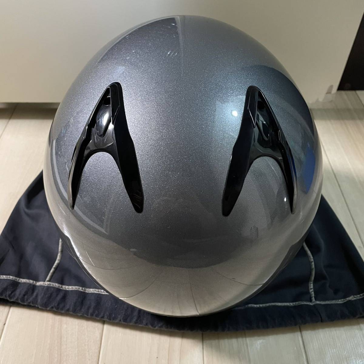 超美品 初代 J-FORCE SHOEI ヘルメット Lサイズ メタリック 59-60 