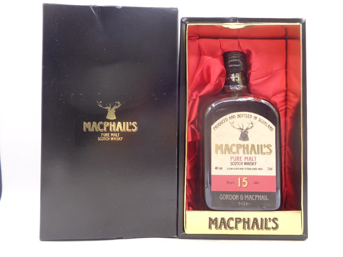 最安値，2026 MACPHAIL'S 15年 マクファイルズ ピュアモルト スコッチ
